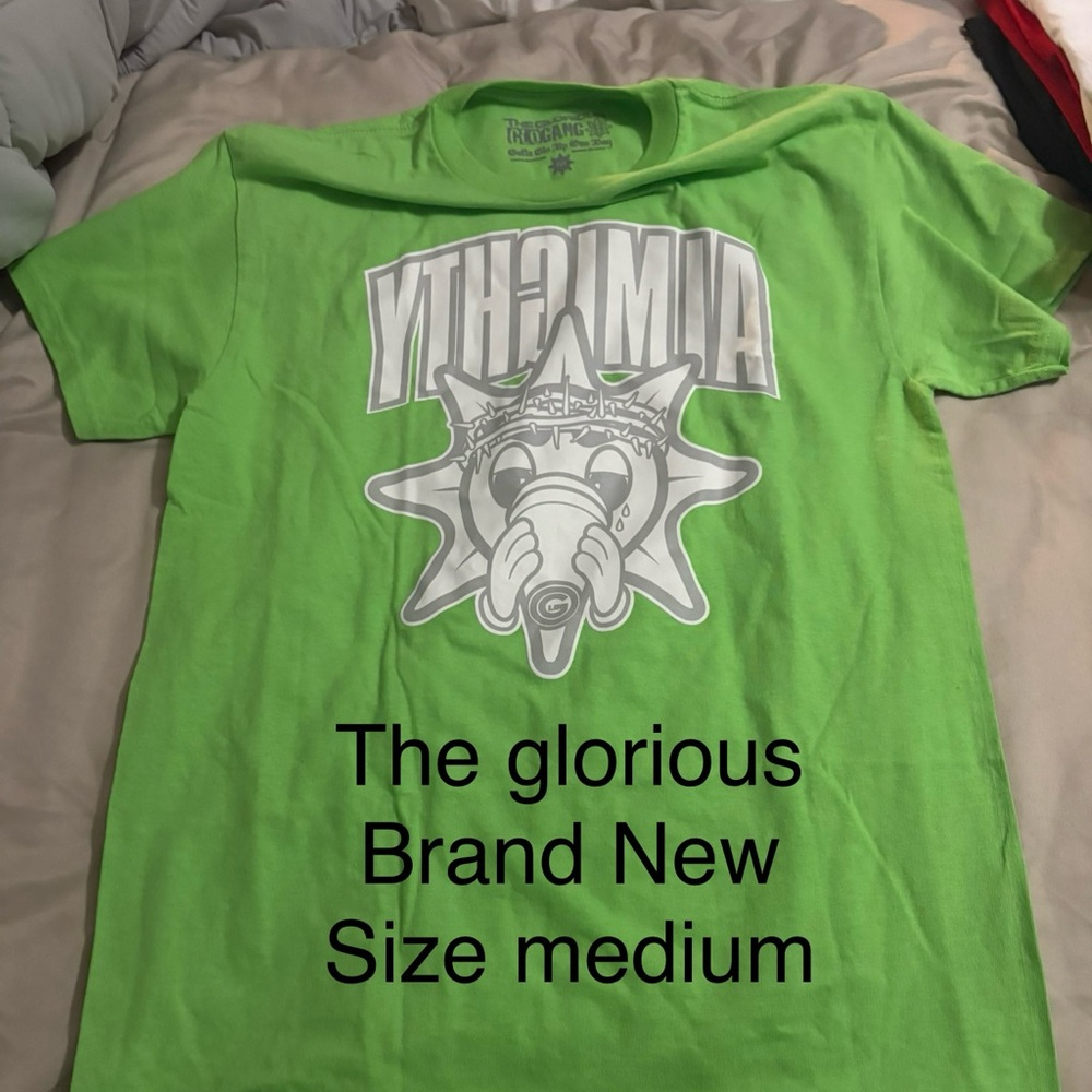 Vibrant Green Graphic Tee